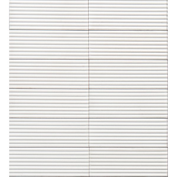 MARAZZI Rice Bianco Strutt. Pleat 3D Lux 7,5X20cm M96H MARAZZI Rice Bianco Strutt. Pleat 3D Lux 7,5X20cm M96H