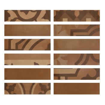 MARAZZI D_Segni Blend Terra Listello 5x20 (Su richiesta)cm M8X0