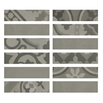 MARAZZI D_Segni Blend Grigio Listello 5x20 (Su richiesta)cm M8WX