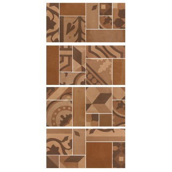 MARAZZI D_Segni Blend Terra Mosaico 19X38 (Su richiesta)cm M8WP