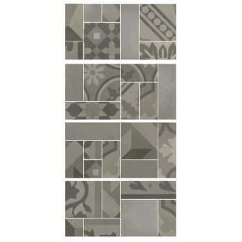 MARAZZI D_Segni Blend Grigio Mosaico 19X38 (Su richiesta)cm M8WL