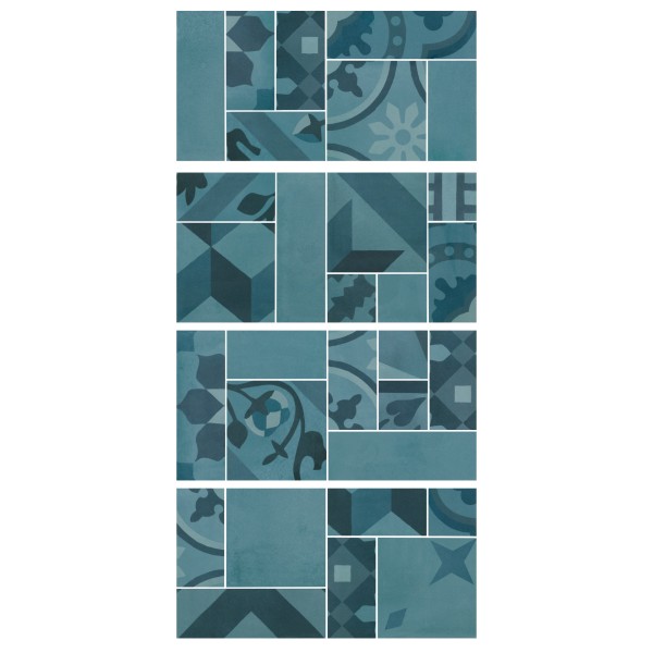 MARAZZI D_Segni Blend Azzurro Mosaico 19X38 (Su richiesta)cm M8WR MARAZZI D_Segni Blend Azzurro Mosaico 19X38 (Su richiesta)cm M8WR