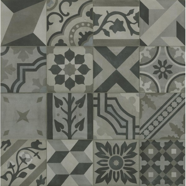 MARAZZI D_Segni Blend Carbone Decoro Mix 20X20cm M60C MARAZZI D_Segni Blend Carbone Decoro Mix 20X20cm M60C