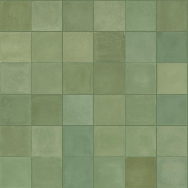 MARAZZI D_Segni Blend Verde 10X10cm M613 MARAZZI D_Segni Blend Verde 10X10cm M613