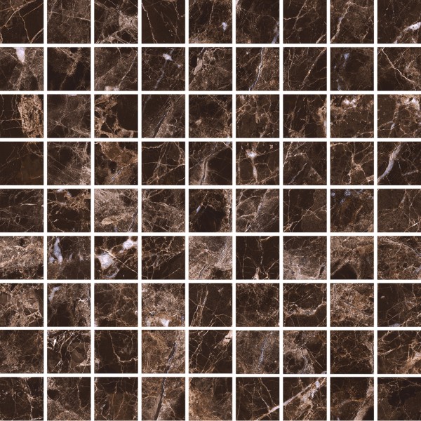 Allmarble Emperador Mosaico Lux 30X30 Allmarble Emperador Mosaico Lux 30X30