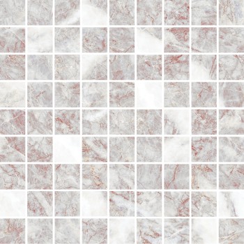Allmarble Fior Di Pesco Carnico Mosaico Lux 30X30