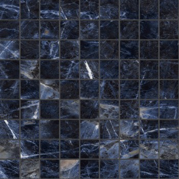 Allmarble Sodalite Blu Mosaico Lux 30X30