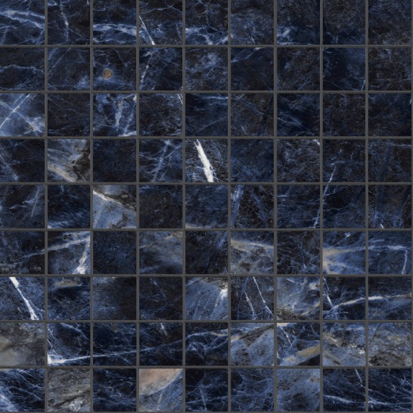 Allmarble Sodalite Blu Mosaico Lux 30X30 Allmarble Sodalite Blu Mosaico Lux 30X30