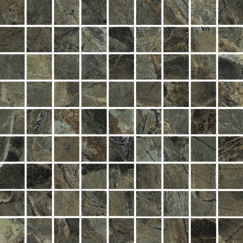 Allmarble Verde Borgogna Mosaico Lux 30X30