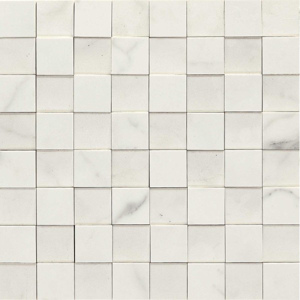 Allmarble Altissimo Mosaico Nat/Lux 3D 30X30 Allmarble Altissimo Mosaico Nat/Lux 3D 30X30