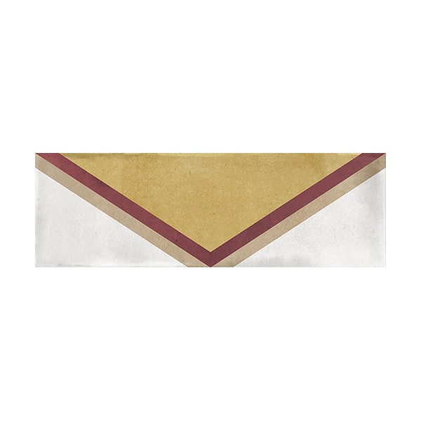 La Fabbrica Small TREND RHOMBUS OCHER 6,5x20 cm La Fabbrica Small TREND RHOMBUS OCHER 6,5x20 cm