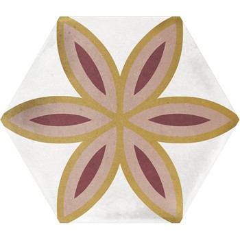 La Fabbrica Small TREND OCHER Esagona 12,4x10,7 cm