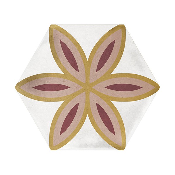 La Fabbrica Small TREND OCHER Esagona 12,4x10,7 cm La Fabbrica Small TREND OCHER Esagona 12,4x10,7 cm