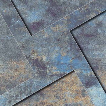 ALCHEMY 7.0 BLUE DECOR RAMP 59,55X59,55 cm Płytka Ceramiczna gres APAVISA
