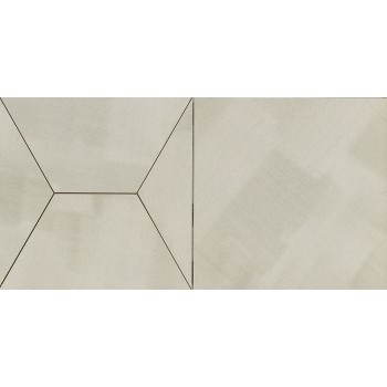 ALUMINUM WHITE SPA DECOR RAMP 29,75X59,55 cm Płytka Ceramiczna gres APAVISA