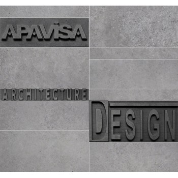 ANARCHY GREY NAT MOSAI LETTERS 29,75X29,75 cm Płytka Ceramiczna gres APAVISA