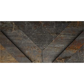 CAST IRON BLACK NAT DECOR RAMP 29,75X59,55 cm Płytka Ceramiczna gres APAVISA