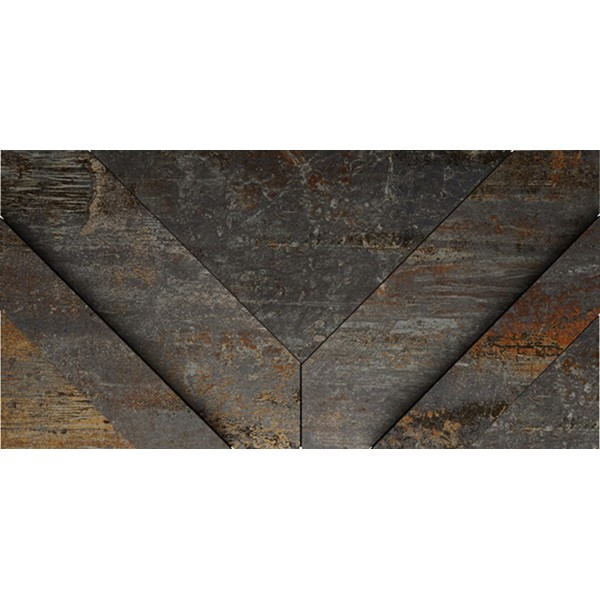 CAST IRON BLACK NAT DECOR RAMP 29,75X59,55 cm Płytka Ceramiczna gres APAVISA CAST IRON BLACK NAT DECOR RAMP 29,75X59,55 cm Płytka Ceramiczna gres APAVISA