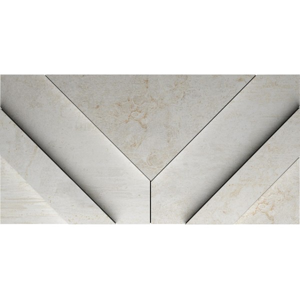 CAST IRON WHITE NAT DECOR RAMP 29,75X59,55 cm Płytka Ceramiczna gres APAVISA CAST IRON WHITE NAT DECOR RAMP 29,75X59,55 cm Płytka Ceramiczna gres APAVISA