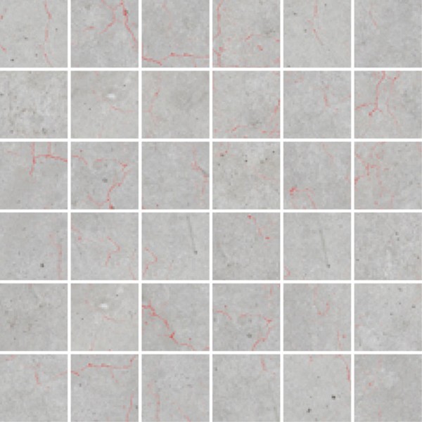 DEGRADEE RED NAT MOS 5X5 29,75X29,75 cm Płytka Ceramiczna gres APAVISA DEGRADEE RED NAT MOS 5X5 29,75X29,75 cm Płytka Ceramiczna gres APAVISA