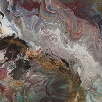 FLUID MULTICOLOR PULIDO 89,46X89,46 cm Płytka Ceramiczna gres APAVISA