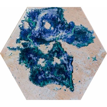 HUTTON RAKU DECOR HEXAGON 25X29 cm Płytka Ceramiczna gres APAVISA