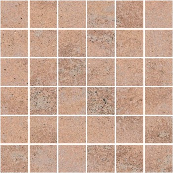 HUTTON ROSSO NAT MOS 5X5 29,75X29,75/ cm Płytka Ceramiczna gres APAVISA