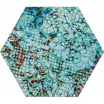 INEDITA BLUE NAT HEXAGON 25X29 cm Płytka Ceramiczna gres APAVISA