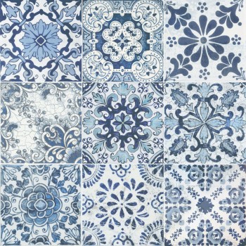 MAJOLICA BLUE PRE-SCORED-20 59,2X59,2 cm Płytka Ceramiczna gres APAVISA