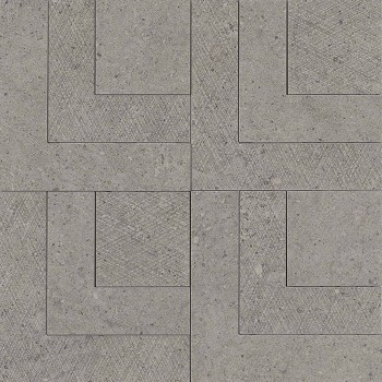 NANOCONCEPT ANTHRA MIX DECOR 44,63X44,63 cm Płytka Ceramiczna gres APAVISA