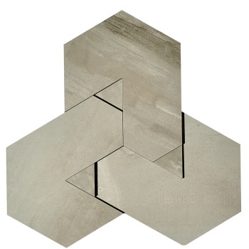 NANOFORMA TAUPE NAT MOS BRICK 33,47X38,65 cm Płytka Ceramiczna gres APAVISA