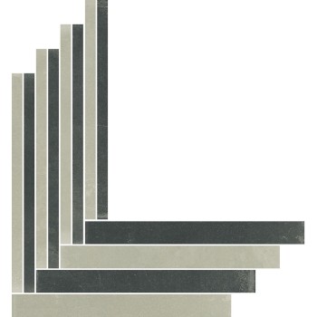 OBJECT 7.0 BLA/GRE NAT MOS CRO 44,63X39,72 cm Płytka Ceramiczna gres APAVISA