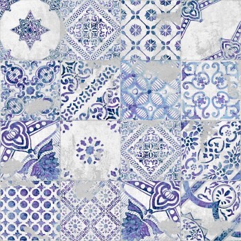 OZONE BLUE DECOR 59,55X59,55 cm Płytka Ceramiczna gres APAVISA