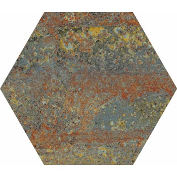 RUST GREEN NATURAL HEXAGON 25X29 cm Płytka Ceramiczna gres APAVISA