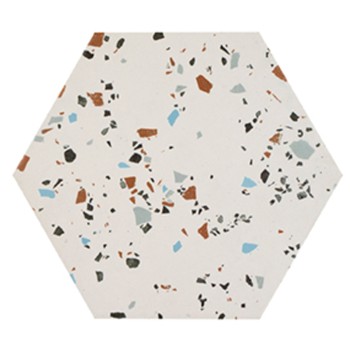 SOUTH WHITE NATURAL HEXAGON 25X29 cm Płytka Ceramiczna gres APAVISA