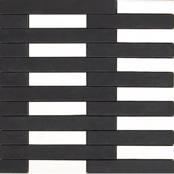SPECTRUM BLACK SAT MOSAI LINK 29,75X29,75 cm Płytka Ceramiczna gres APAVISA