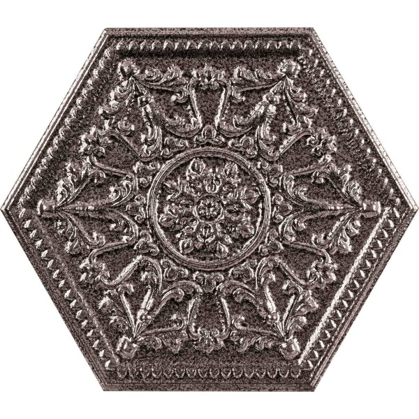 ZINC SILVER MIX DECOR HEXAGON 25X29 cm Płytka Ceramiczna gres APAVISA ZINC SILVER MIX DECOR HEXAGON 25X29 cm Płytka Ceramiczna gres APAVISA