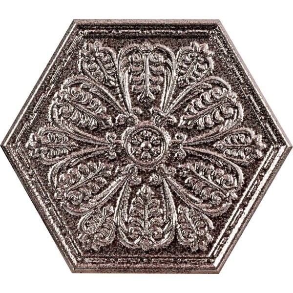 ZINC SILVER SINGLE HEXAGON 25X29 cm Płytka Ceramiczna gres APAVISA ZINC SILVER SINGLE HEXAGON 25X29 cm Płytka Ceramiczna gres APAVISA