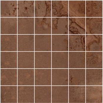ZINC COPPER NAT MOS 5X5 29,75X29,75 cm Płytka Ceramiczna gres APAVISA