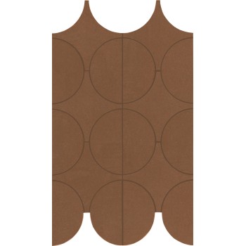 Marazzi Cementum Cotto Mosaico Cerchi M9Y6 Płytka Gresowa