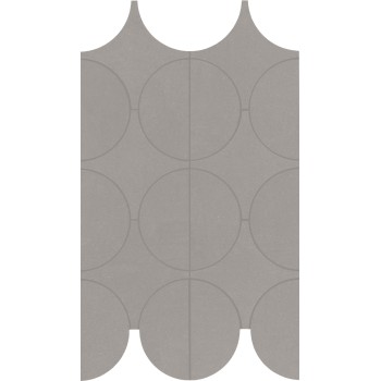 Marazzi Cementum Nickel Mosaico Cerchi M9Y1 Płytka Gresowa