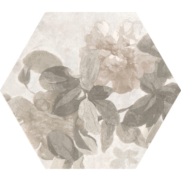 Marazzi Cementum Ash Decoro Spring M9X3 Płytka Gresowa Marazzi Cementum Ash Decoro Spring M9X3 Płytka Gresowa