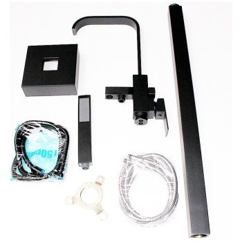 Bateria łazienkowa wannowa wolnostojąca F2036B black