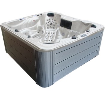 JACUZZI OGRODOWE WANNA SPA703A 230x230 Nordic Cappuccino obudowa szara