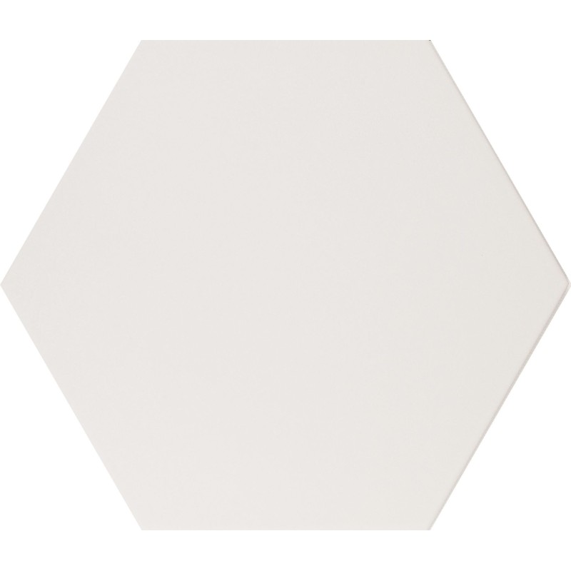 Płytka ceramiczna dekoracyjna Quintessenza ALCHIMIA ESAGONO bianco 26,6x23 – lato 13,3 cm Płytka ceramiczna dekoracyjna Quintessenza ALCHIMIA ESAGONO bianco 26,6x23 – lato 13,3 cm