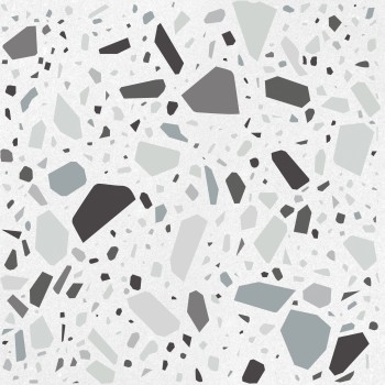 Płytka ceramiczna dekoracyjna Quintessenza CONFETTI bianco.grigio 18,6X18,6 cm