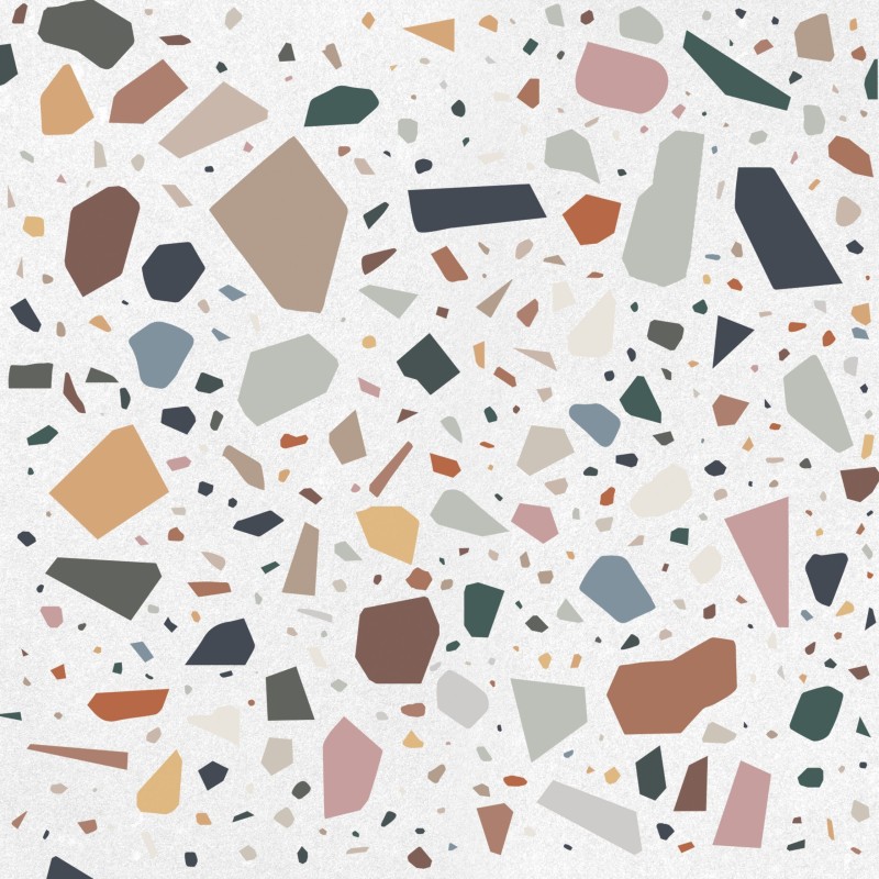 Płytka ceramiczna dekoracyjna Quintessenza CONFETTI bianco.multicolor 18,6X18,6 cm Płytka ceramiczna dekoracyjna Quintessenza CONFETTI bianco.multicolor 18,6X18,6 cm