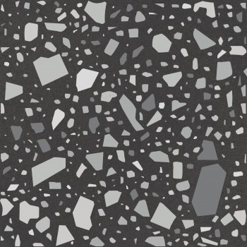 Płytka ceramiczna dekoracyjna Quintessenza CONFETTI nero.grigio 18,6X18,6 cm