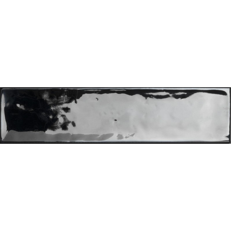 Płytka ceramiczna dekoracyjna Quintessenza CROMIA26 acciaio 6.5x26.6 cm Płytka ceramiczna dekoracyjna Quintessenza CROMIA26 acciaio 6.5x26.6 cm