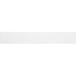 Płytka ceramiczna dekoracyjna Quintessenza GENESI 40 bianco M 6.5x40 cm